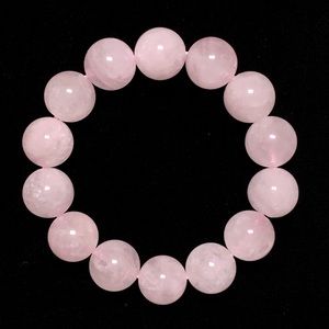 Natural Rose Quartz Gemstone Bracelet